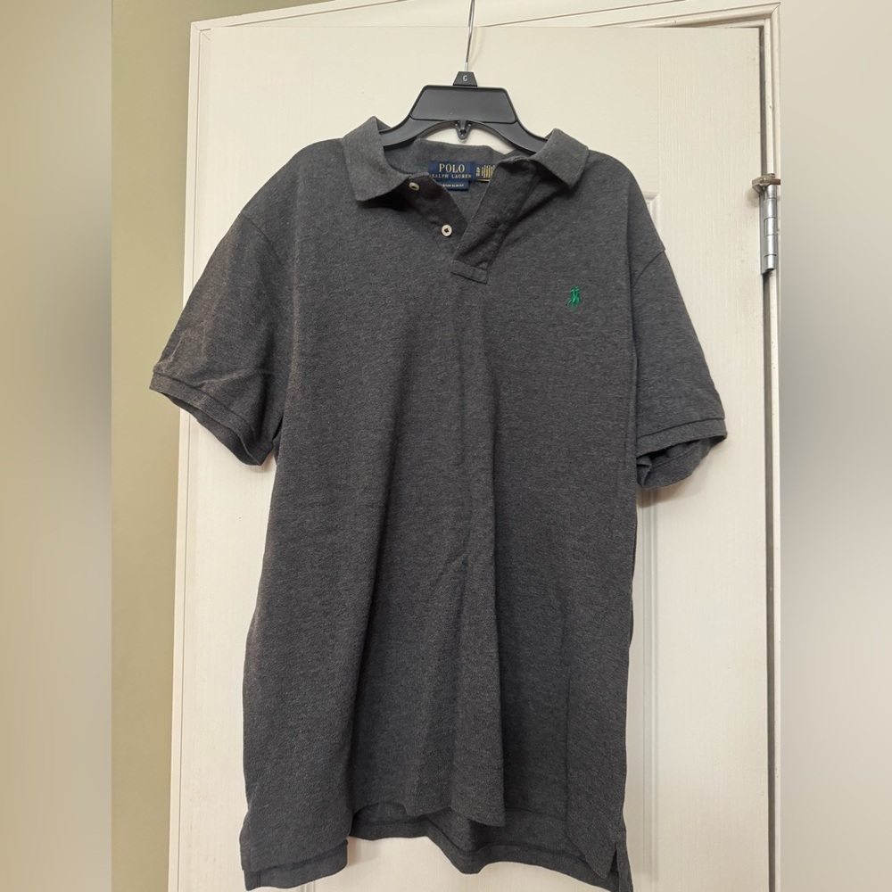 Polo by Ralph Lauren Charcoal Polo Shirt for Men NWOT